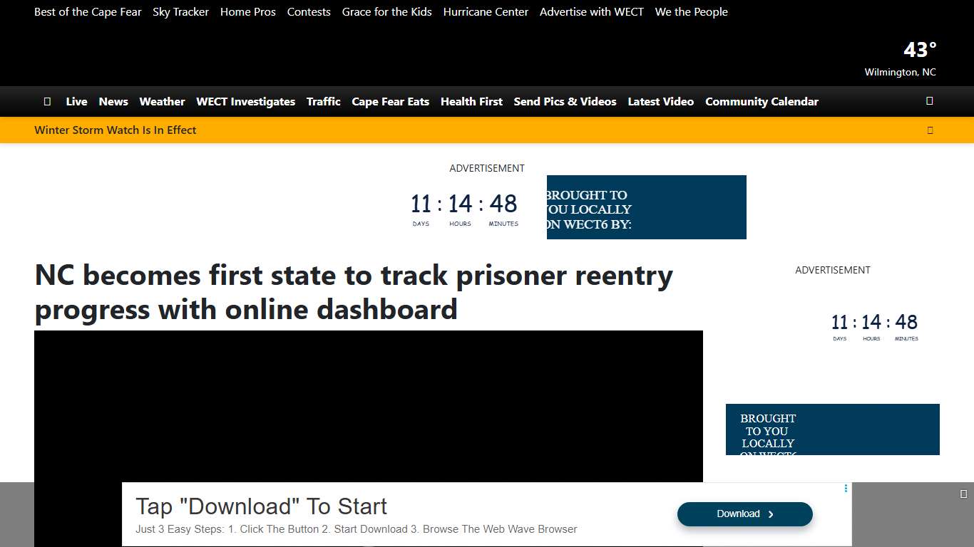 NC becomes first state to track prisoner reentry progress with online dashboard